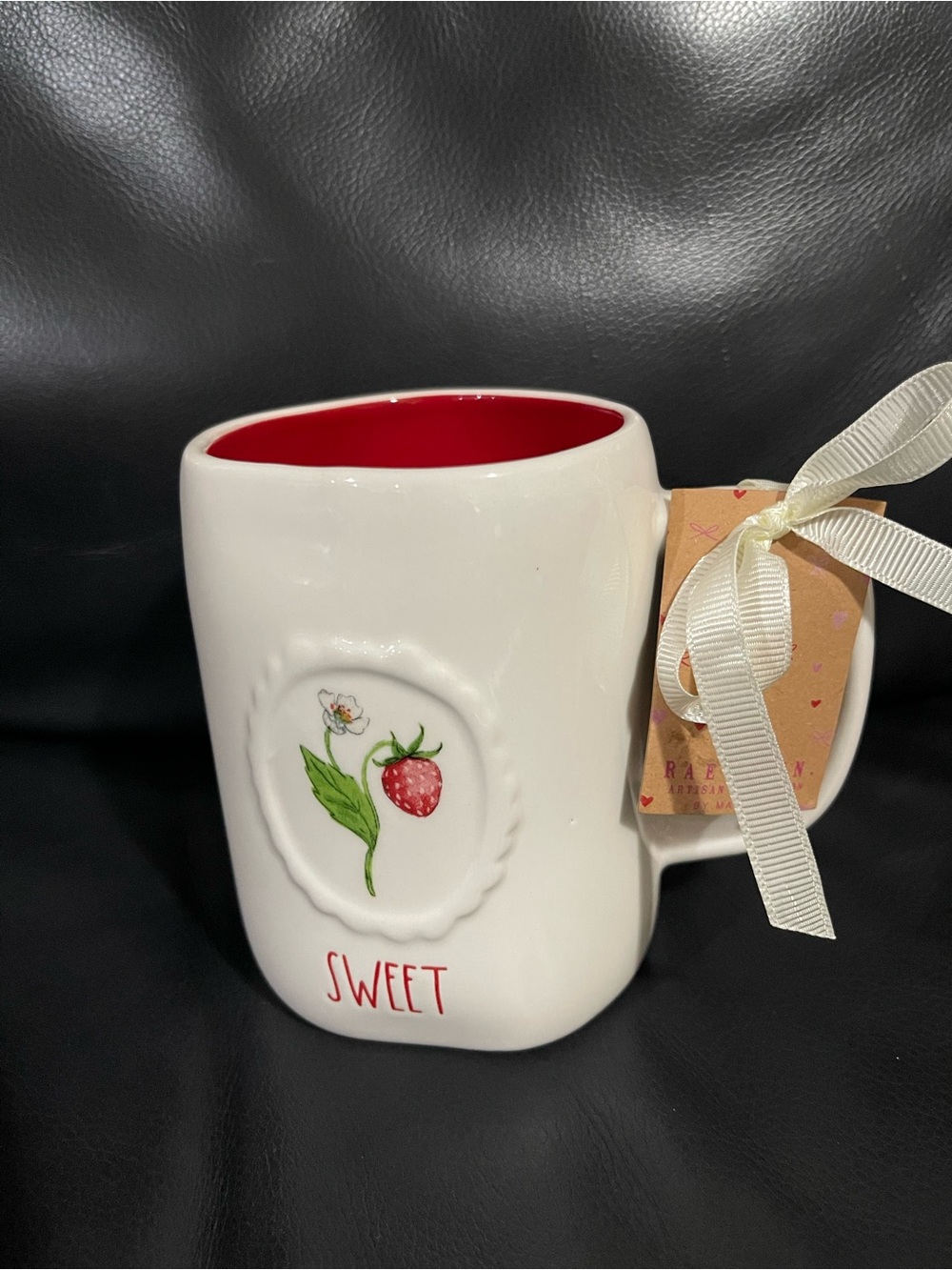 Rae Dunn Mug SWEET strawberry